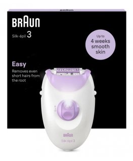 Braun Silk-épil 3 3-000 20 pintsetid Lilla, Valge