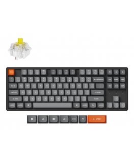 Keychron K8 Max keyboard Universal USB + RF Wireless + Bluetooth Black
