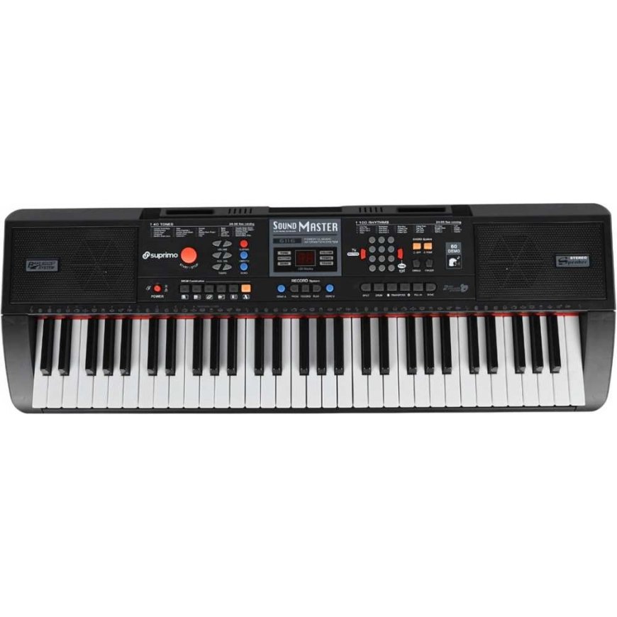SUPRIMO 6116 educational keyboard with battery – 4