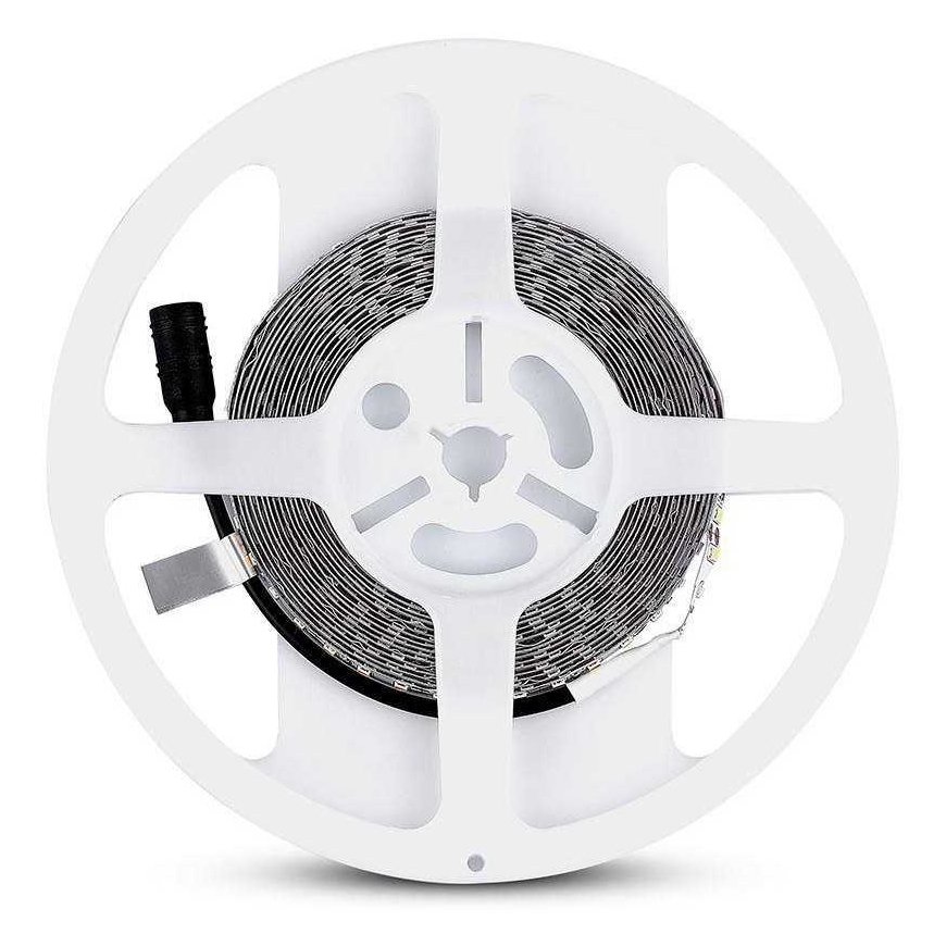 V-tac 8W/m LED strip, 120LED/m, 12V, 6500K, IP20, 5 meter roll – 2