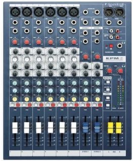 Soundcraft EPM6 - Analogais mikseru pults