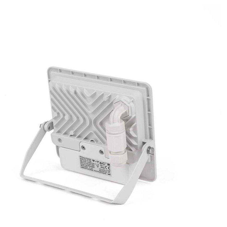Samsung 30W LED projector V-TAC, white housing, 6500K, with motion sensor – 2