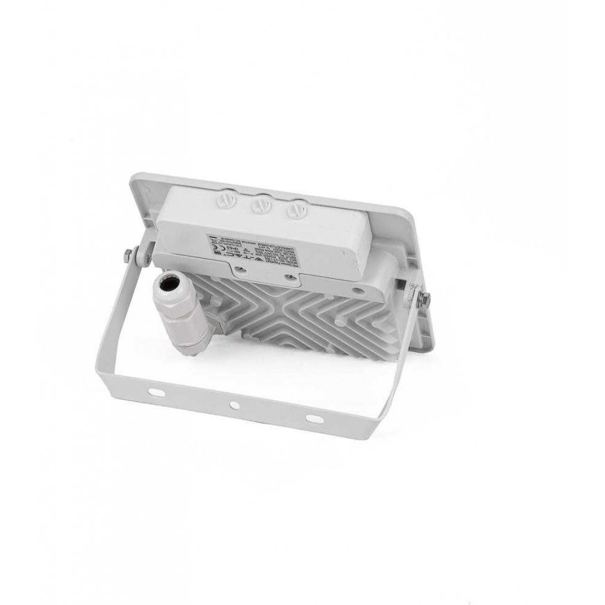Samsung 30W LED projector V-TAC, white housing, 6500K, with motion sensor – 3