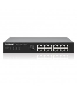 Manhattan 561815 võrgulüliti Mittejuhitav Gigabit Ethernet (10/100/1000) Must