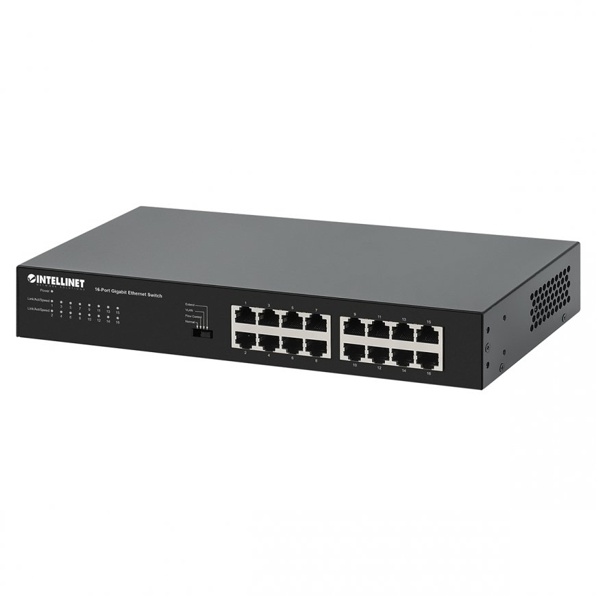Manhattan 561815 сетевой коммутатор Неуправляемый Gigabit Ethernet (10/100/1000) Черный – 5