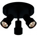 Nordlux Boston 3-piece ceiling lamp, black