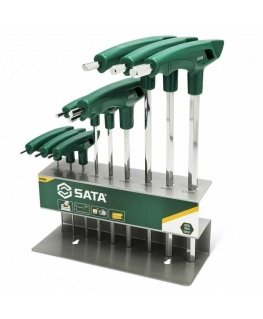 Atsuktuvų komplektas Sata ST09118 HEX 9 vnt.