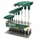 Sata ST09118 HEX -ruuvimeisselisarja 9 kpl. Sata ST09118 HEX -ruuvimeisselisarja 9 kpl.