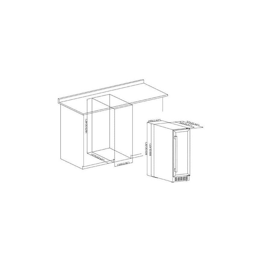 BOJ OLANETA S.L.U. BOJ 07112204 W-0821X Wine refrigerator – 2