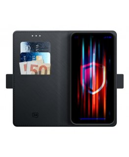 3MK Wallet Case mobile phone case 17 cm (6.7") Flip case Black