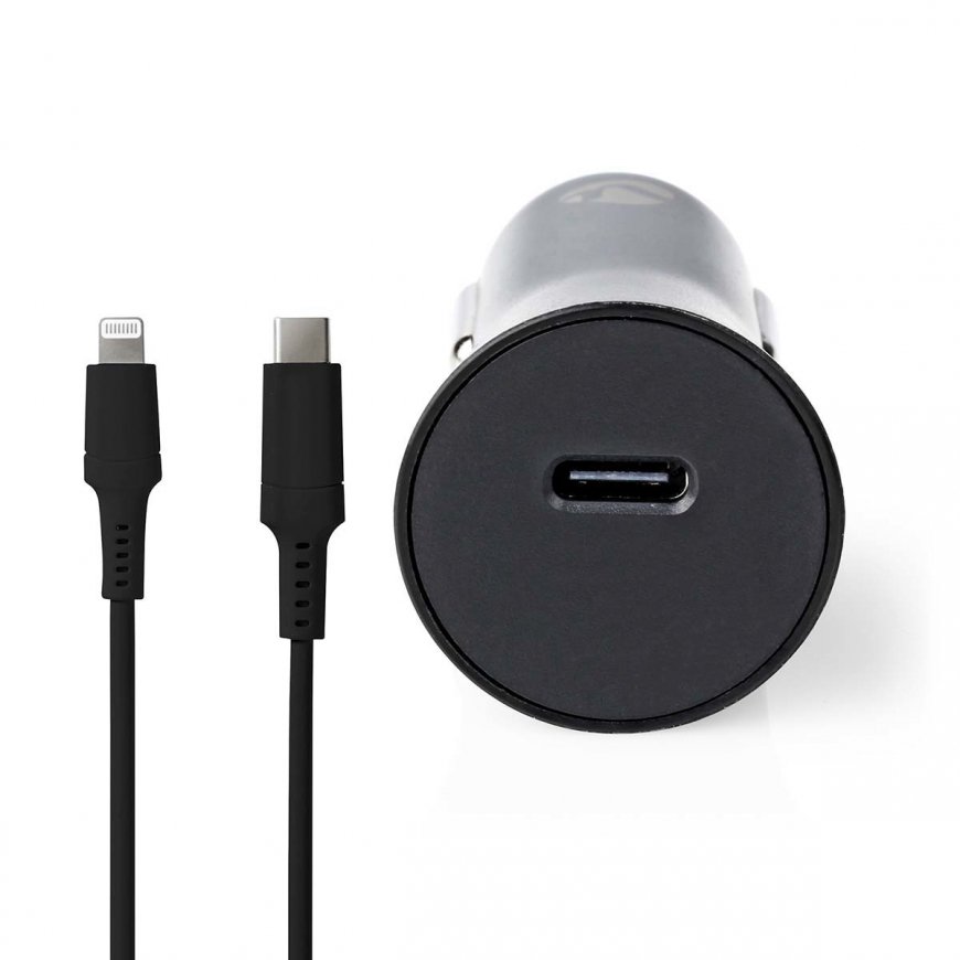 Nedis CCPDL20W111BK mobiilseadme laadija Universaalne Must Sigaretisüütaja Automaatne – 2