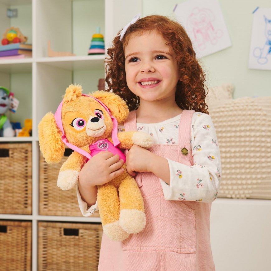 GUND PAW Patrol Official Skye Take Along Buddy Plush Toy, Premium Stuffed Animal for Ages 1 & Up, Pi – 5