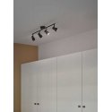 Lubinis šviestuvs Nordlux Boston 4-daļīgs griestu lampa, melns Lubinis šviestuvs Nordlux Boston 4-daļīgs griestu lampa, melns
