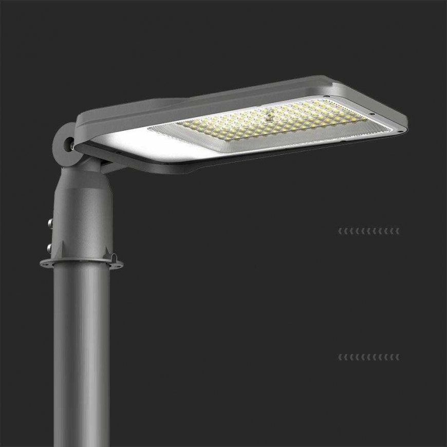 50W LED tänavavalgusti, hall, 6500K, SAMSUNG LED kiip – 3
