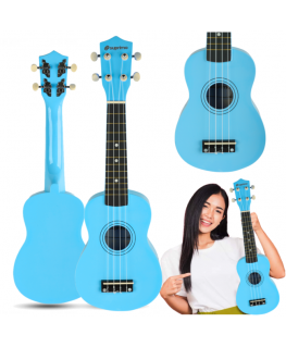 Luna Guitars SUPRIMO UK21 LB soprano ukulele 21" blue