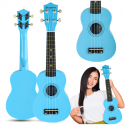 Luna Guitars SUPRIMO UK21 LB soprano ukulele 21" blue Luna Guitars SUPRIMO UK21 LB soprano ukulele 21" blue