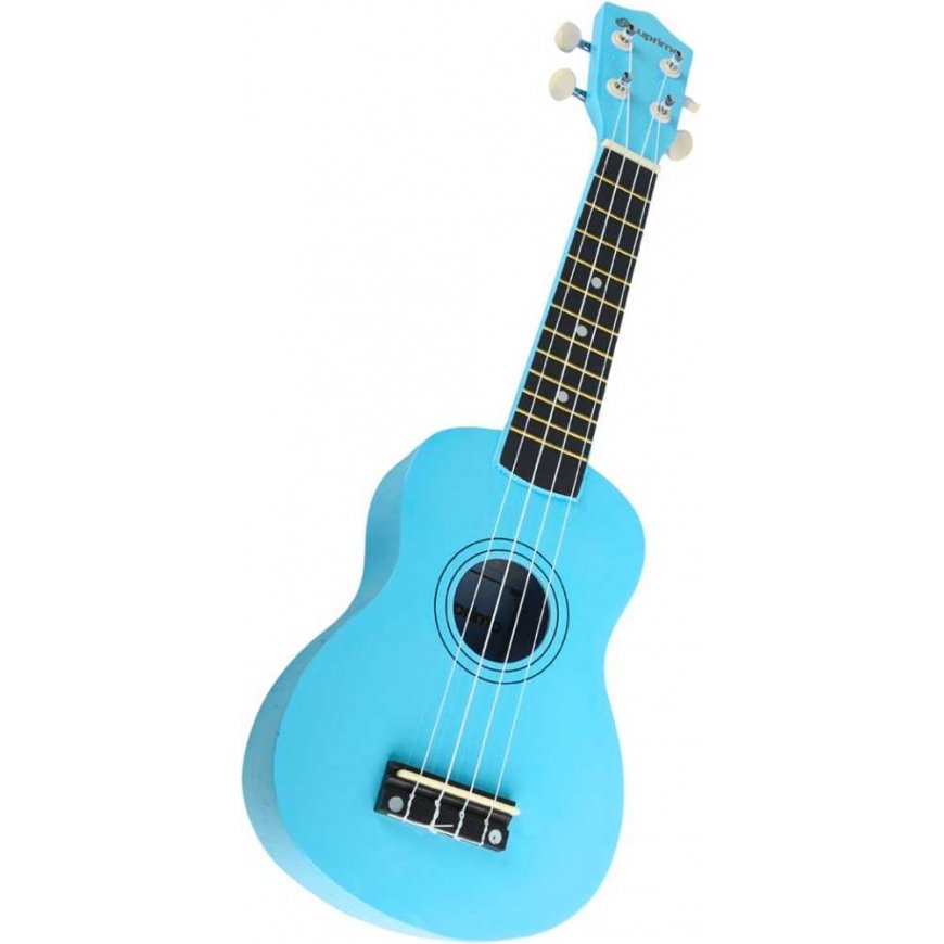 Luna Guitars SUPRIMO UK21 LB sopraninė ukulelė 21" mėlyna – 3