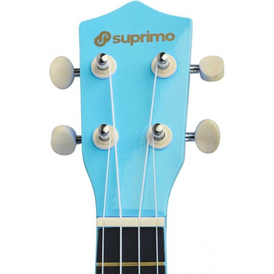 Luna Guitars SUPRIMO UK21 LB sopranine ukulele 21" sinine – 5
