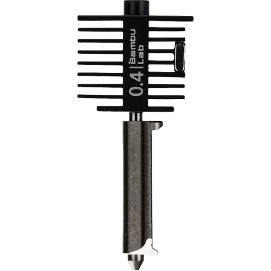 Hotend with stainless steel nozzle for Bambu Lab A1 series printers - 0.4mm