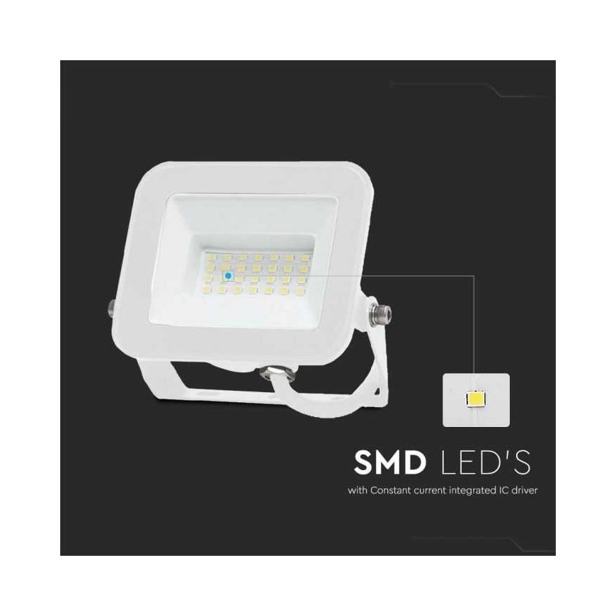 30W LED projector PRO-S, white, 6500K, SAMSUNG CHIP – 2