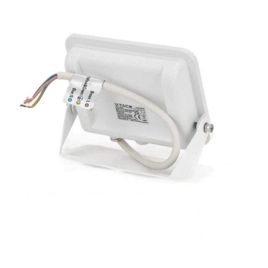 30W LED prožektorius PRO-S, baltas, 6500K, SAMSUNG CHIP – 5