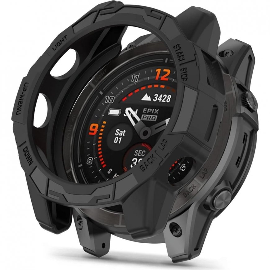 TECH-PROTECT DEFENSE AIR GARMIN FENIX 7 | 7 PRO JUODAS