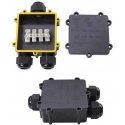 Connector for V-TAC projectors, black, wire cross-section 8-12mm, IP68 Connector for V-TAC projectors, black, wire cross-section 8-12mm, IP68