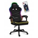 Huzaro FORCE 4.4 RGB PC-pelituoli Lastenistuin (kaukalo) musta