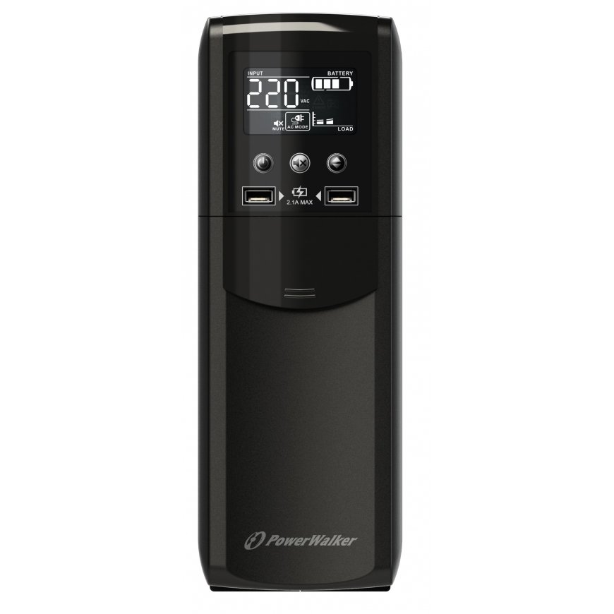 PowerWalker VI 800 CSW nepārtrauktas barošanas avots (UPS) Line-Interactive 0,8 kilovoltampērs 480 W – 2