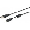 Equip 128596 USB-kaapeli USB 2.0 1 m USB A Micro-USB B musta Equip 128596 USB-kaapeli USB 2.0 1 m USB A Micro-USB B musta