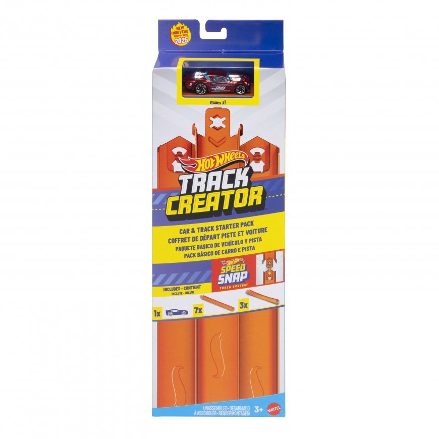 Hot Wheels Track Builder Track Creator Car & Track Starter Pack