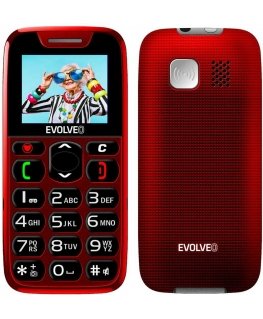 EVOLVEO EasyPhone красный