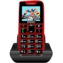 EVOLVEO EasyPhone sarkans EVOLVEO EasyPhone sarkans