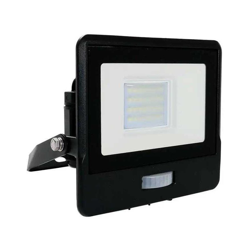 V-TAC 20W LED prožektors V-TAC, melnā