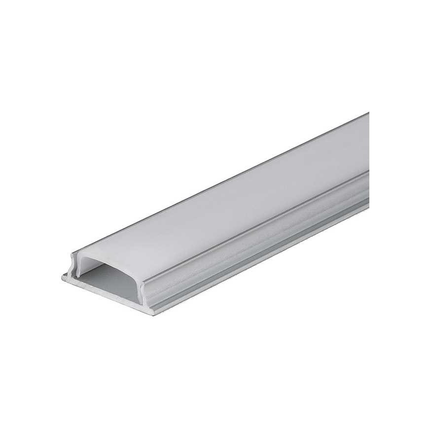 V-tac LED lankstus paviršinis profilis, sidabro sp., 2m, su dangteliu – 4