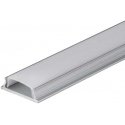 V-tac LED flexible surface profile, silver, 2m, with cover V-tac LED flexible surface profile, silver, 2m, with cover