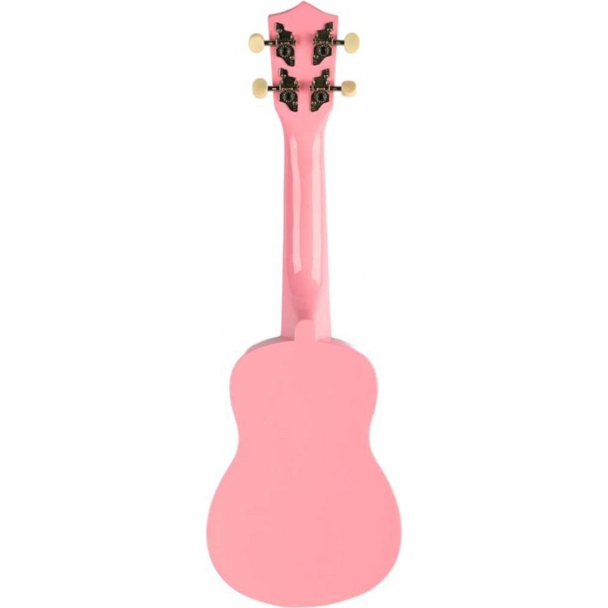 Luna Guitars SUPRIMO UK21 SET PK sopraano ukulele 21" vaaleanpunainen – 4
