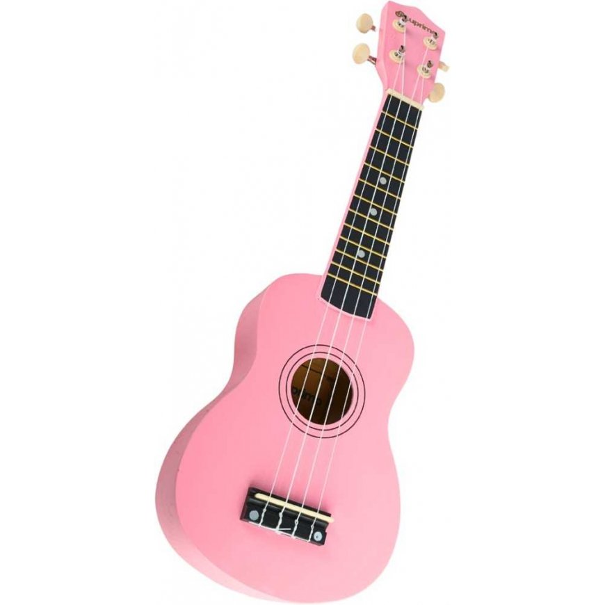Luna Guitars SUPRIMO UK21 SET PK sopraano ukulele 21" vaaleanpunainen – 5