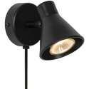 Nordlux Eik wall lamp, matte black Nordlux Eik wall lamp, matte black