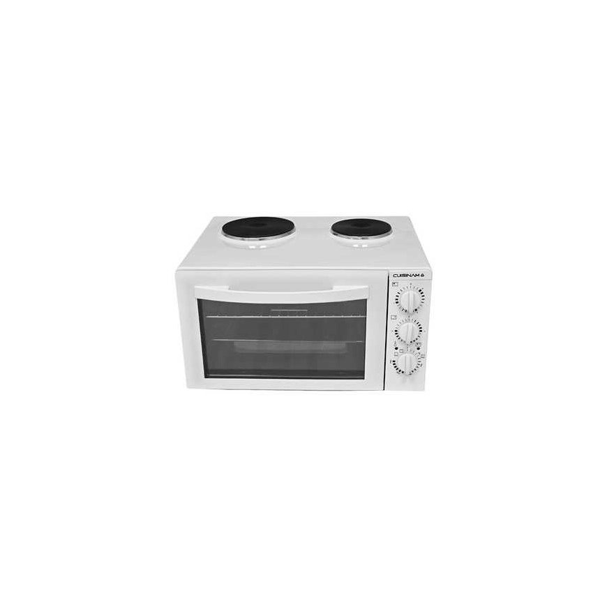 Elektriskā krāsns NG ULUSLARARISI CUISINAM CF4220 mini cepeškrāsns ar 2 plītīm