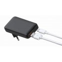 Beline Charger 1x USB-C + 1x USB 65W black (only head) PD 3.0 + Beline Charger 1x USB-C + 1x USB 65W black (only head) PD 3.0 +