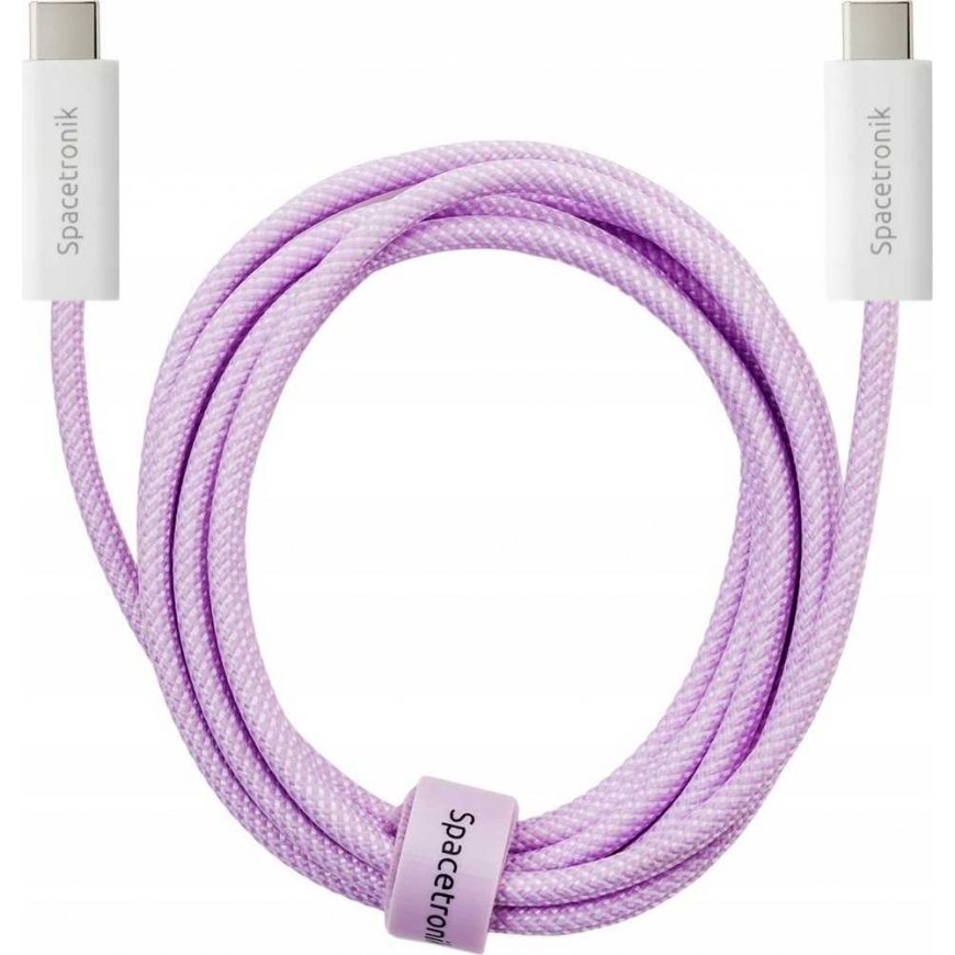 USB-C 4.0 Cable 40Gbit/s Gen3x2 Spacetronik 1.2m – 5