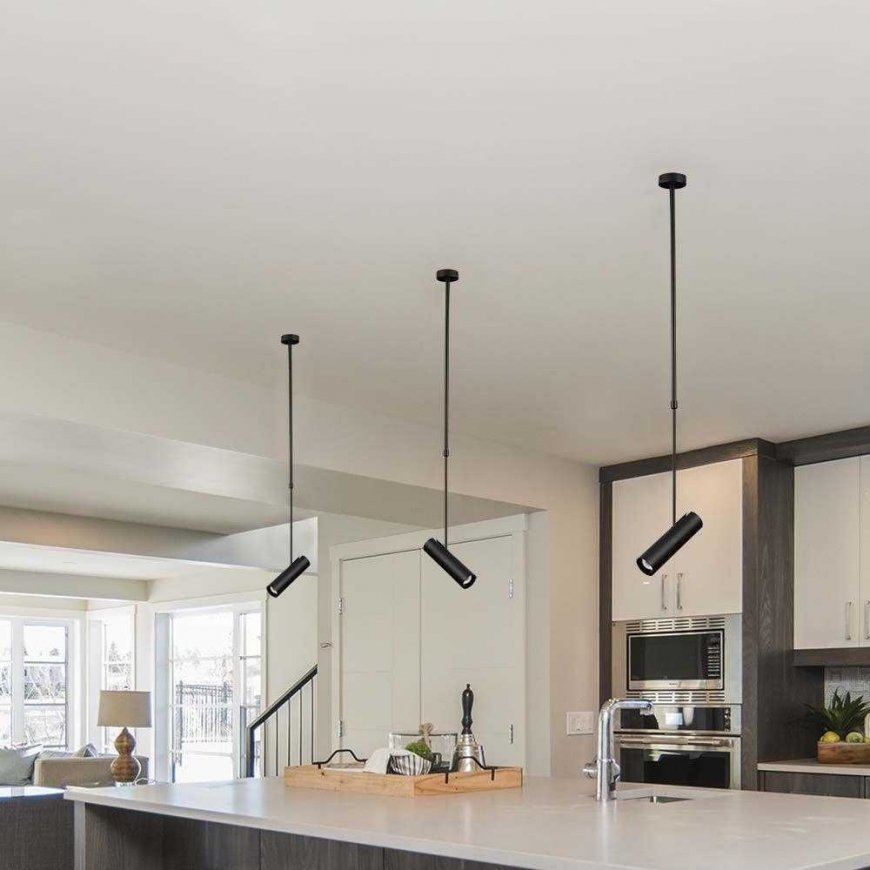 V-tac Pendant Light, GU10, black – 5