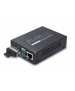 PLANET GT-802 verkon mediamuunnin 1000 Mbit/s 850 nm musta