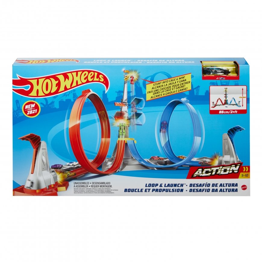 Hot Wheels Action Loop & Launch, ratapakkaus – 2