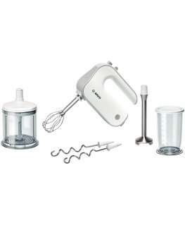 Bosch MFQ4080 mixer Hand mixer 500 W Silver, White