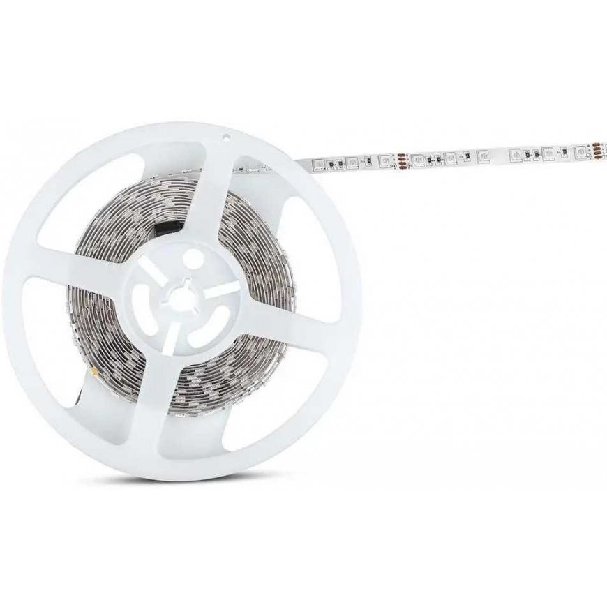 V-tac 10W/m LED strip, RGB, 60LED/m, 24V, 5 meters roll – 3