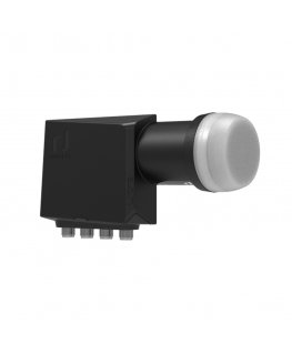 Inverto N-ULTRA-QDL412-IDLT palydovinis keitiklis (LNB) 10,7 - 11,7 GHz Juoda, Pilka