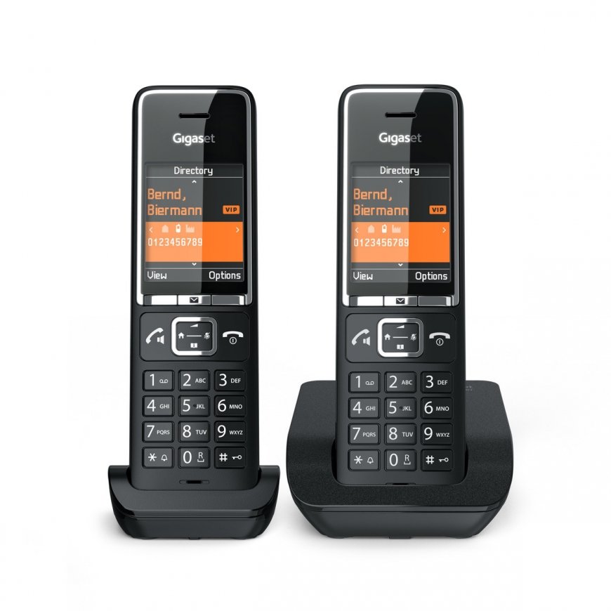 Gigaset COMFORT 550 duo Analog telephone Caller ID Black – 2