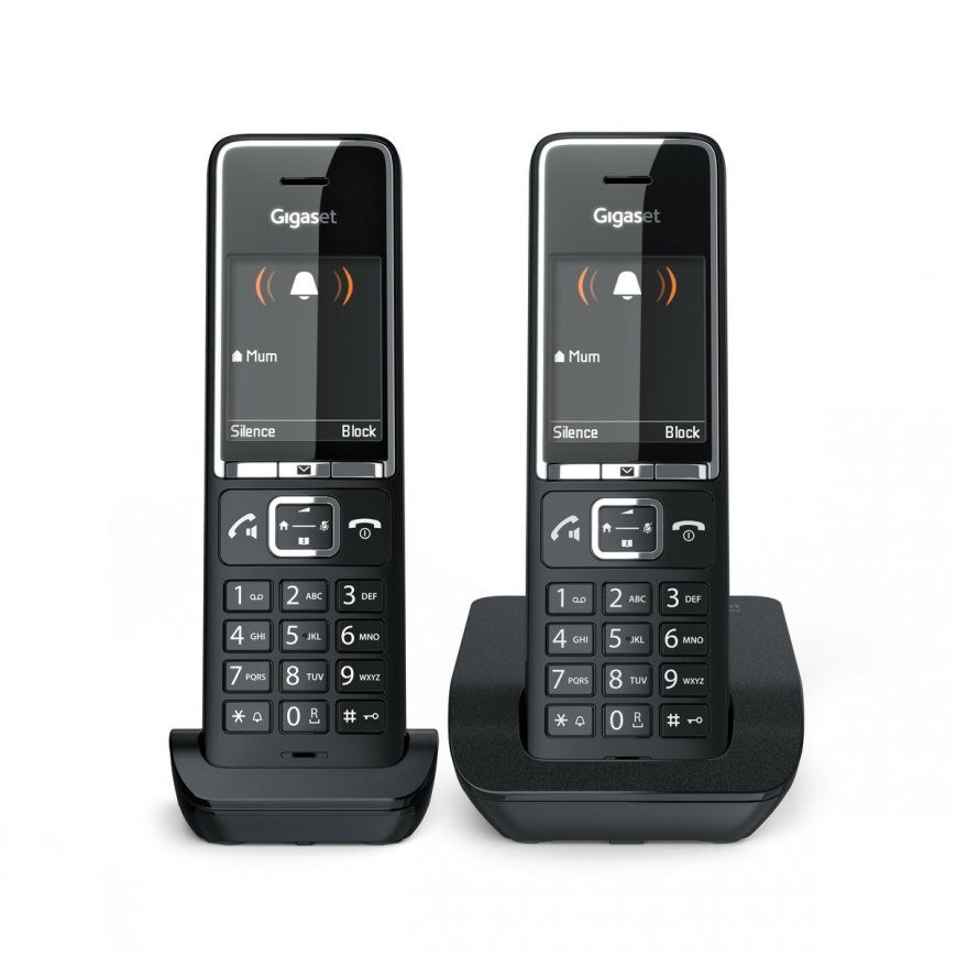 Gigaset COMFORT 550 duo Analog telephone Caller ID Black – 3
